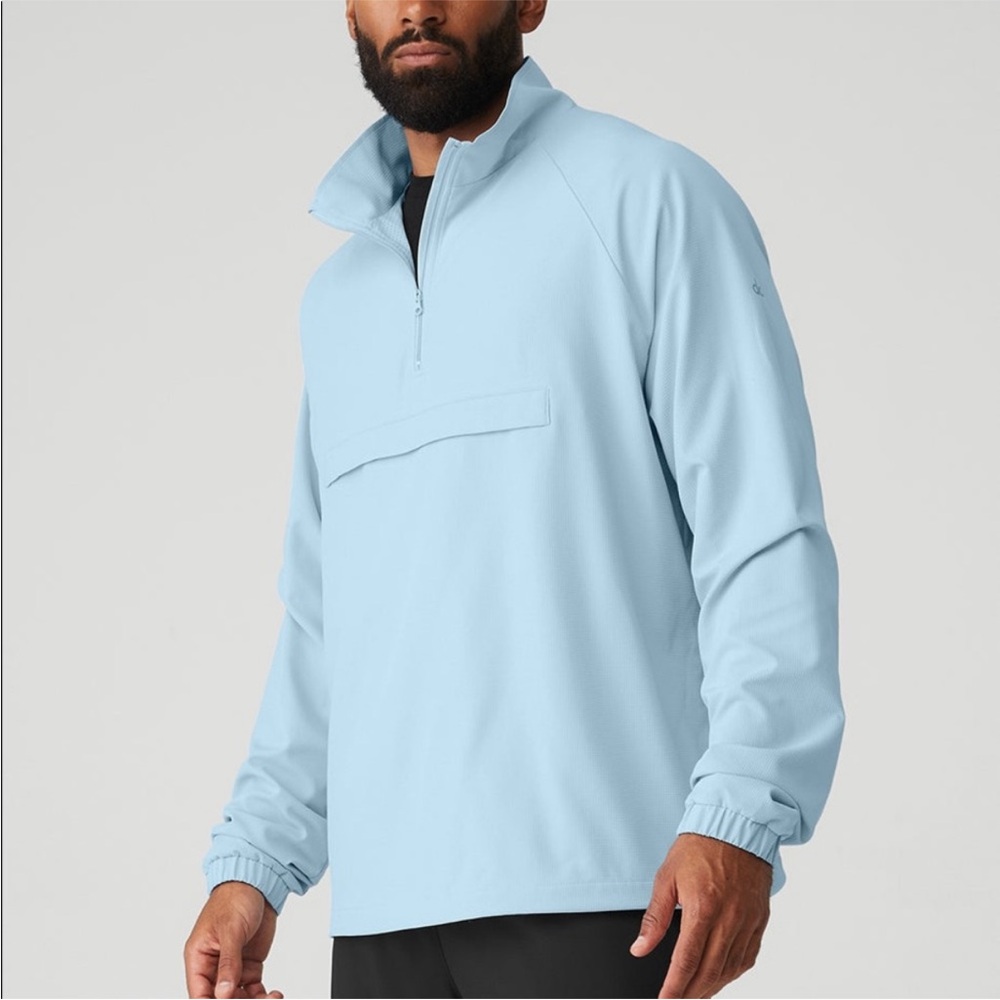 ALO Yoga Ripstop 1/4 Zip On-Set Jacket L